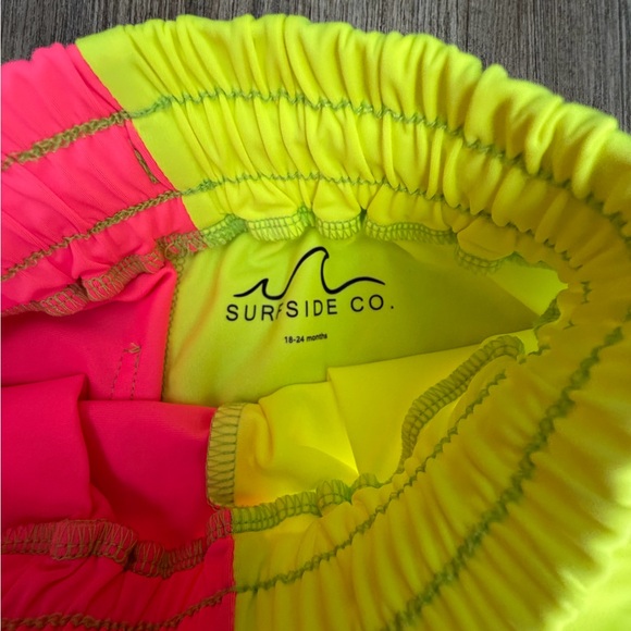 Surfside Co Neon Hybrid Swim Shorts 18/24 months - Picture 3 of 3